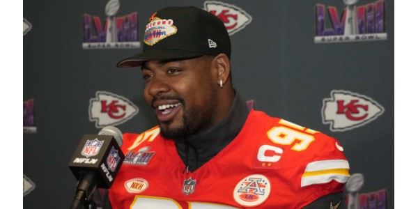 Chris Jonesin vahvuus on yksi Kansas City Chiefsin menestyksen tärkeistä tekijöistä